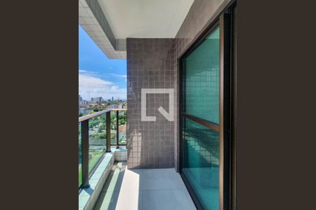 varanda de apartamento para alugar com 1 quarto, 32m² em Boa Vista, Recife