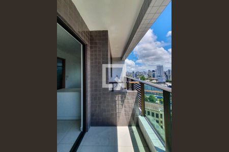 varanda de apartamento para alugar com 1 quarto, 32m² em Boa Vista, Recife