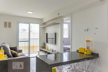 Sala de apartamento para alugar com 1 quarto, 37m² em Ipiranga, São Paulo