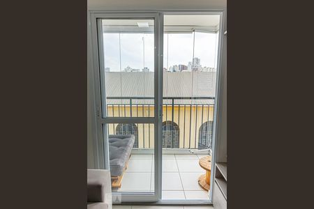 Varanda da Sala  de apartamento para alugar com 1 quarto, 37m² em Ipiranga, São Paulo