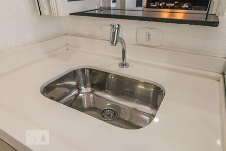 Detalhe da Varanda Gourmet de apartamento para alugar com 3 quartos, 123m² em Tamboré, Santana de Parnaíba