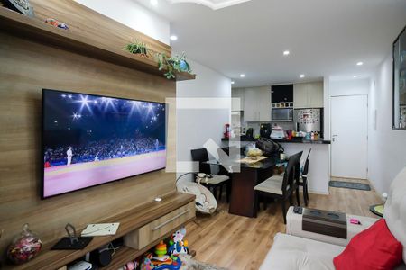 Sala de apartamento à venda com 3 quartos, 62m² em Campestre, São Caetano do Sul