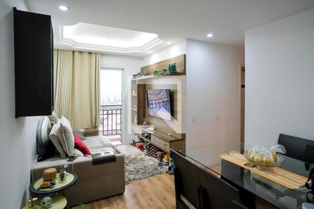 Sala de apartamento à venda com 3 quartos, 62m² em Campestre, São Caetano do Sul