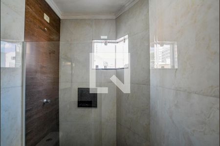 Banheiro da Suíte 1 de apartamento para alugar com 3 quartos, 140m² em Vila Santa Teresa, Santo André