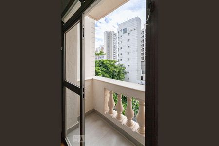 Varanda da Sala de apartamento à venda com 3 quartos, 110m² em Funcionários, Belo Horizonte