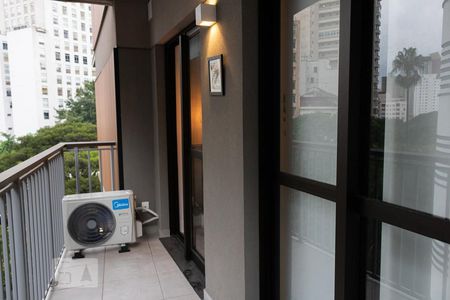 Varanda de kitnet/studio para alugar com 1 quarto, 34m² em República, São Paulo