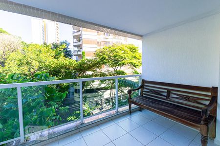 Varanda da Sala de apartamento para alugar com 1 quarto, 55m² em Boa Viagem, Niterói