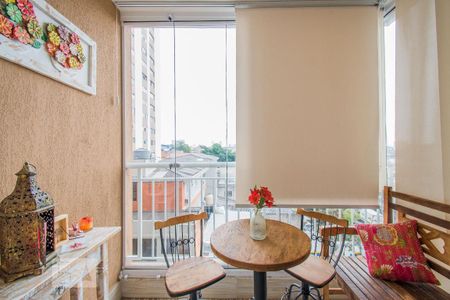 Varanda da Sala de apartamento para alugar com 2 quartos, 50m² em Jardim Previdencia, São Paulo
