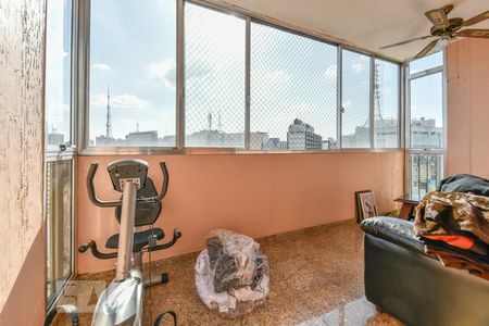 Varanda de apartamento à venda com 3 quartos, 182m² em Bela Vista, São Paulo