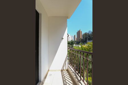 Varanda da sala de apartamento para alugar com 1 quarto, 37m² em Vila Andrade, São Paulo