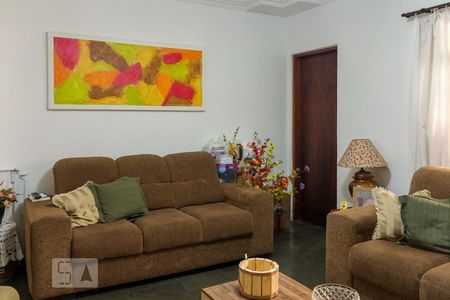 Sala  de casa para alugar com 3 quartos, 119m² em Santa Maria, São Caetano do Sul