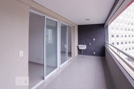 Varanda e Lavanderia de apartamento à venda com 1 quarto, 47m² em Parque Industrial Tomas Edson, São Paulo