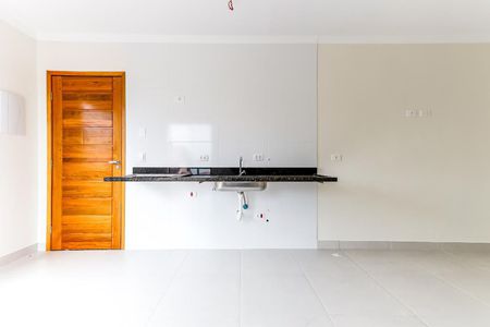 Quarto e Cozinha de kitnet/studio para alugar com 1 quarto, 38m² em Vila Gustavo, São Paulo