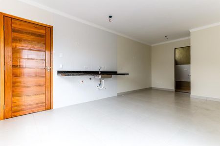 Quarto e Cozinha de kitnet/studio para alugar com 1 quarto, 38m² em Vila Gustavo, São Paulo