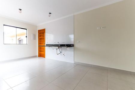 Quarto e Cozinha de kitnet/studio para alugar com 1 quarto, 38m² em Vila Gustavo, São Paulo