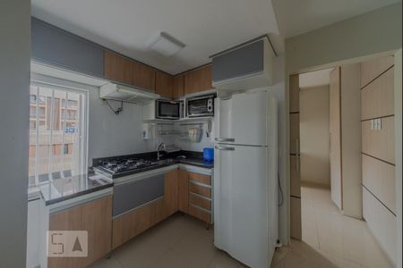Cozinha de kitnet/studio para alugar com 1 quarto, 38m² em Asa Norte, Brasília