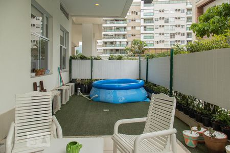 Varanda de apartamento à venda com 2 quartos, 90m² em Recreio dos Bandeirantes, Rio de Janeiro