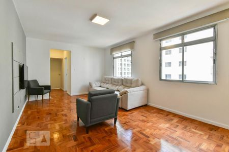 Sala de apartamento para alugar com 3 quartos, 120m² em Paraíso, São Paulo