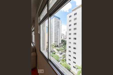 Sala - Vista de apartamento para alugar com 3 quartos, 120m² em Paraíso, São Paulo