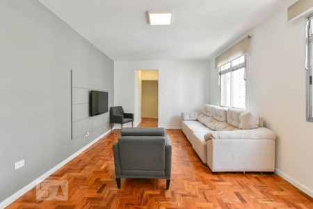 Sala de apartamento para alugar com 3 quartos, 120m² em Paraíso, São Paulo