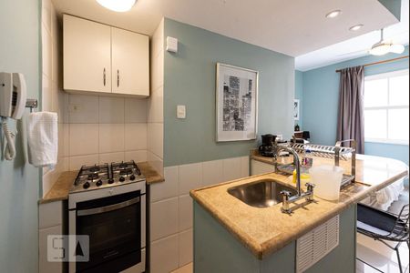 Studio para alugar com 30m², 1 quarto e sem vaga Studio para alugar com 30m², 1 quarto e sem vagaCozinha