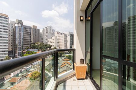 Sacada de apartamento para alugar com 1 quarto, 96m² em Bela Vista, São Paulo