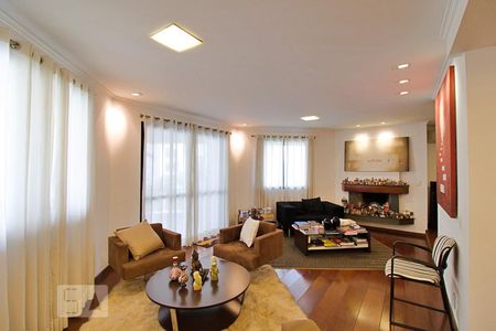 Sala de apartamento à venda com 3 quartos, 198m² em Jardim Parque Morumbi, São Paulo