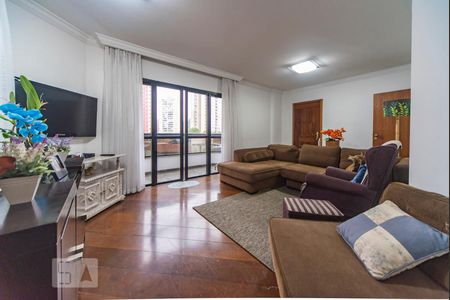 Sala de apartamento à venda com 3 quartos, 160m² em Vila Bastos, Santo André