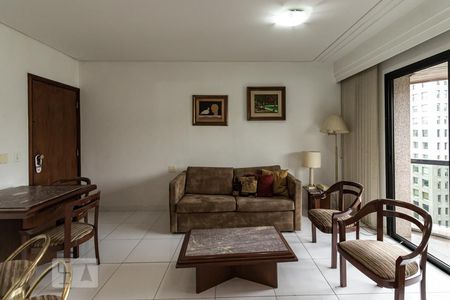 Sala de apartamento à venda com 1 quarto, 38m² em Itaim Bibi, São Paulo