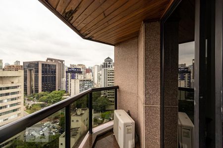 Varanda de apartamento à venda com 1 quarto, 38m² em Itaim Bibi, São Paulo