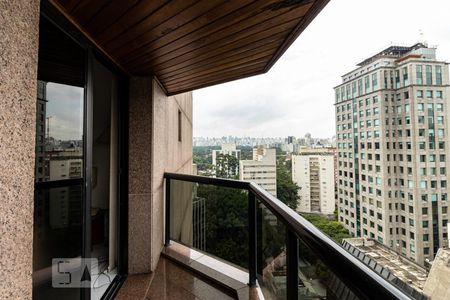 Varanda de apartamento à venda com 1 quarto, 38m² em Itaim Bibi, São Paulo