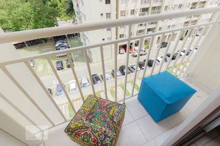 Varanda da Sala de apartamento à venda com 3 quartos, 76m² em Jacarepaguá, Rio de Janeiro