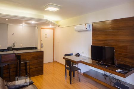 Sala de apartamento para alugar com 1 quarto, 48m² em Funcionários, Belo Horizonte