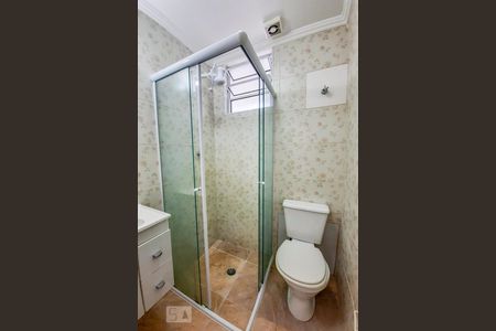 Banheiro de apartamento para alugar com 1 quarto, 30m² em Centro, Diadema