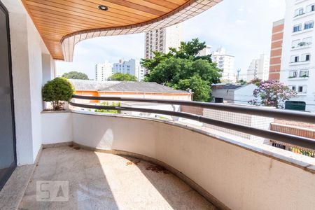 Varanda da Sala de apartamento para alugar com 5 quartos, 240m² em Cambuí, Campinas