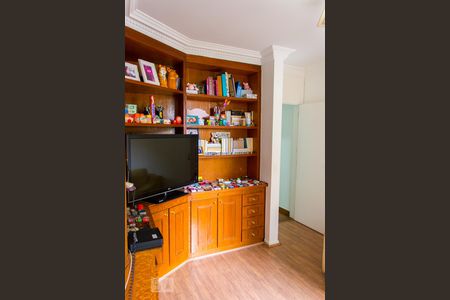 Sala de TV de apartamento à venda com 4 quartos, 270m² em Jardim, Santo André