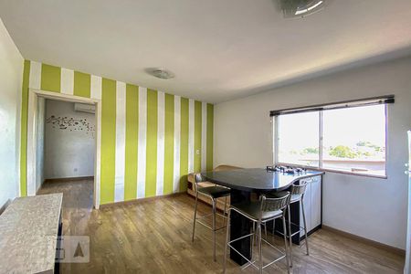 Sala de Estar e jantar de apartamento para alugar com 1 quarto, 34m² em Vila Nova, Novo Hamburgo