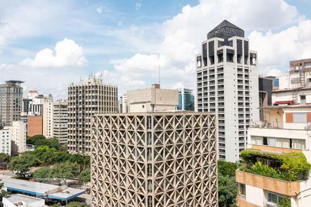 Vista da varanda da sala 1 de apartamento para alugar com 3 quartos, 312m² em Jardim Paulistano, São Paulo