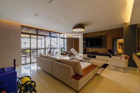 Sala de apartamento à venda com 4 quartos, 380m² em Recreio dos Bandeirantes, Rio de Janeiro