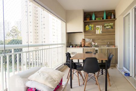 Varanda gourmet de apartamento à venda com 3 quartos, 146m² em Santa Paula, São Caetano do Sul