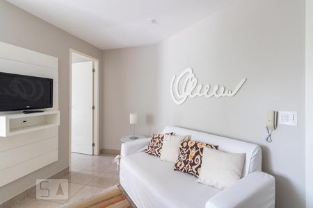 Sala de apartamento para alugar com 1 quarto, 35m² em Vila Nova Conceição, São Paulo