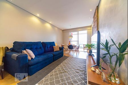 Sala de apartamento à venda com 2 quartos, 79m² em Campestre, Santo André