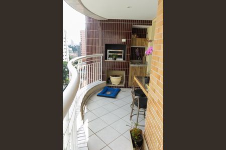 Varanda gourmet de apartamento à venda com 3 quartos, 119m² em Centro, São Bernardo do Campo
