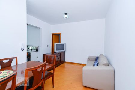 Sala de apartamento para alugar com 3 quartos, 80m² em Santa Branca, Belo Horizonte