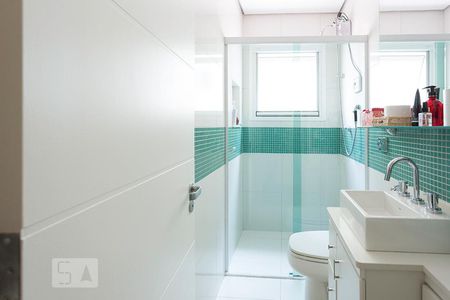 Banheiro da Suíte 1 de casa à venda com 2 quartos, 120m² em Educandário, São Paulo
