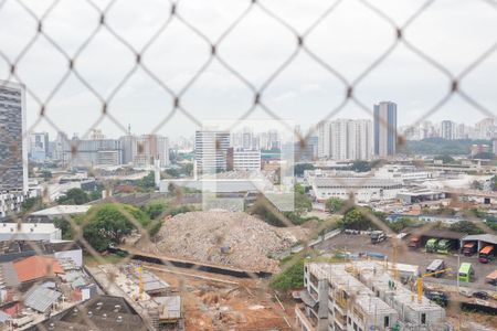 Vista da Sacada de apartamento à venda com 1 quarto, 47m² em Parque Industrial Tomas Edson, São Paulo