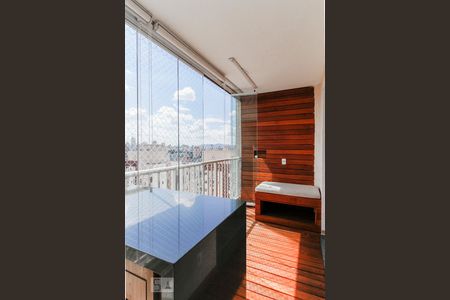 Varanda gourmet de apartamento à venda com 1 quarto, 36m² em Mooca, São Paulo