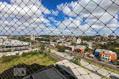 Vista Sala de Estar de apartamento à venda com 2 quartos, 65m² em Pátria Nova, Novo Hamburgo