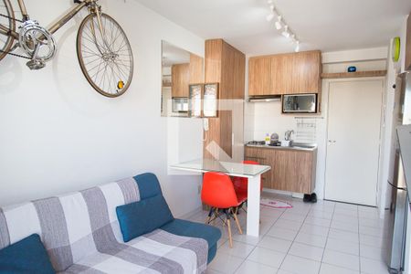 Sala de apartamento à venda com 1 quarto, 34m² em Brás, São Paulo