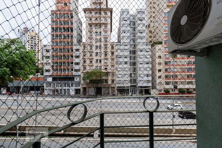 Varanda de apartamento à venda com 1 quarto, 38m² em Bela Vista, São Paulo